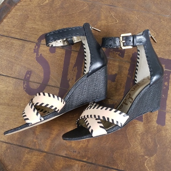 Sam Edelman Shoes - NWOB Sam Edelman | Leather Wedge Sandals | Sz 7